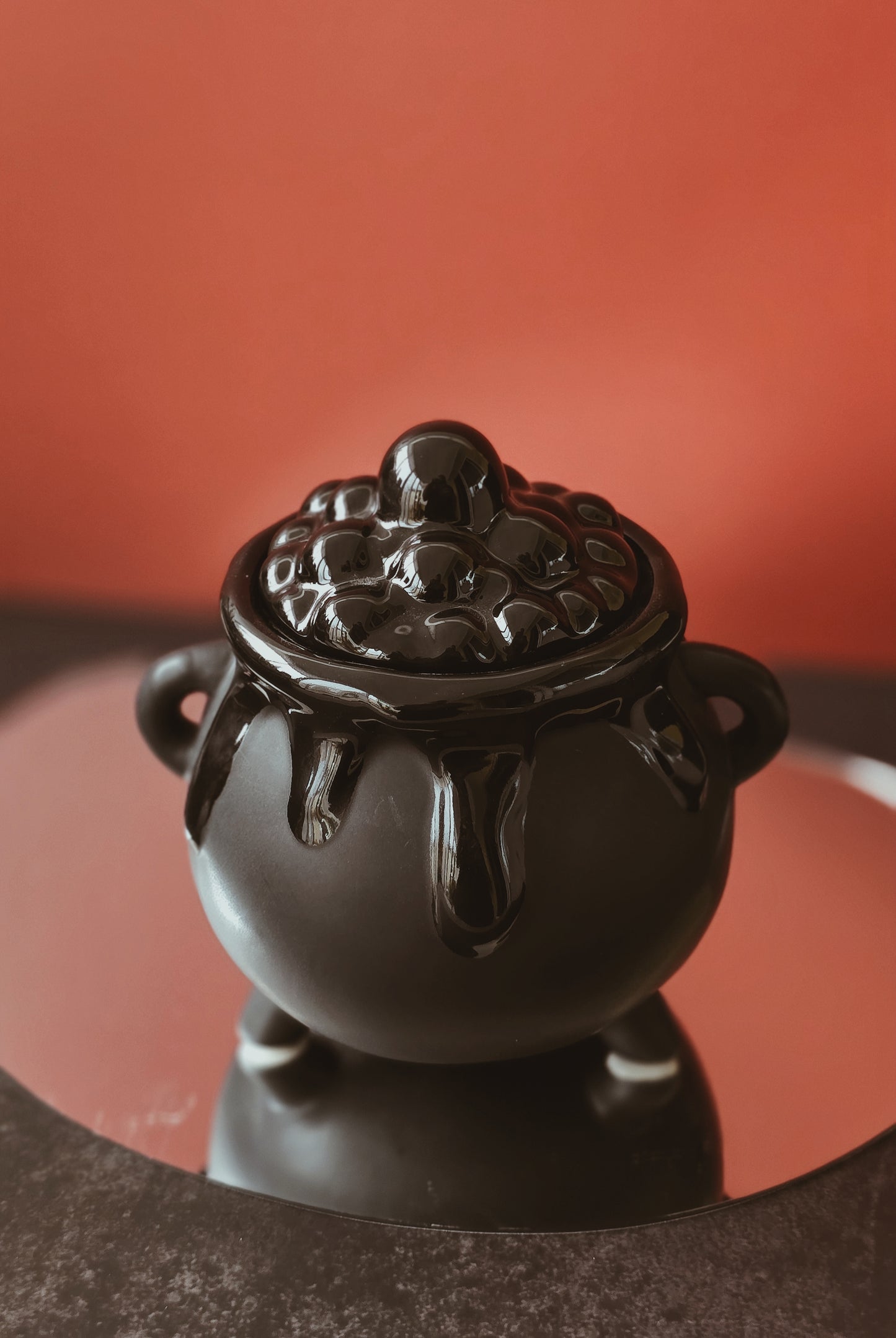 Large Witch's Cauldron Candle