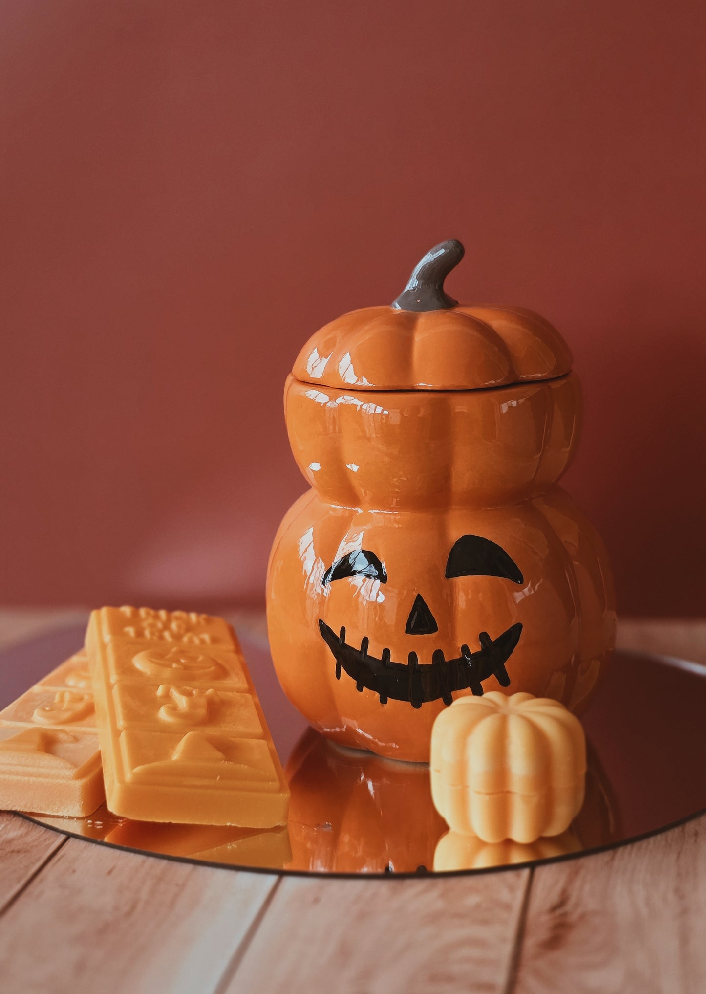 Stacked Pumpkin Wax Warmer