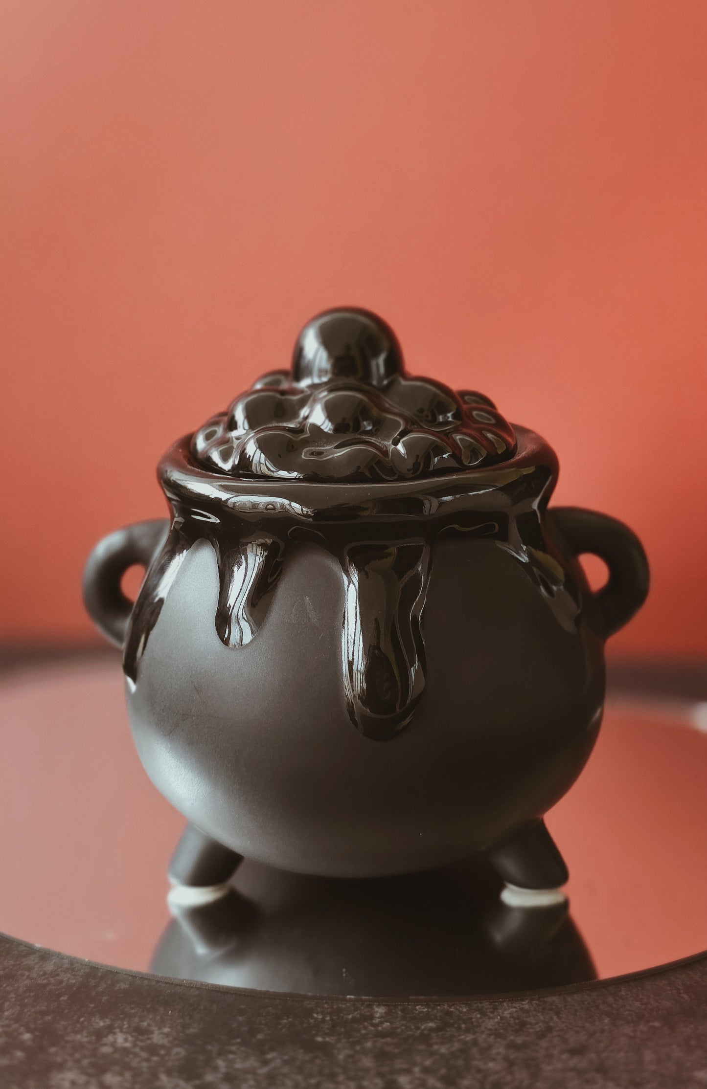 Large Witch's Cauldron Candle